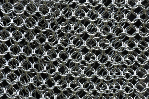 Chainmail bakgrund — Stockfoto