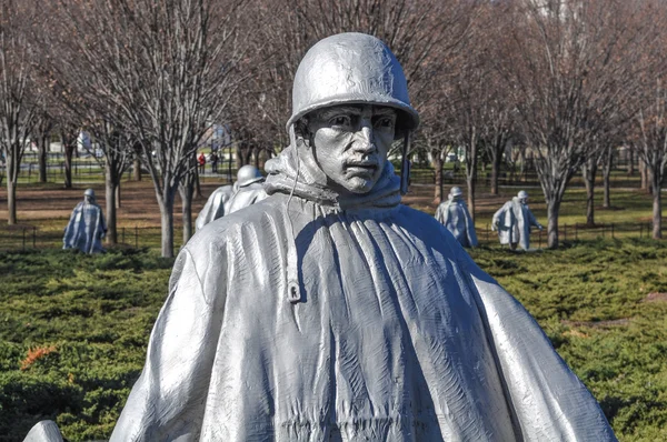 Koreanisches Kriegerdenkmal — Stockfoto