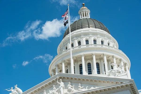 Sacramento State Capitol Building van Californië — Stockfoto