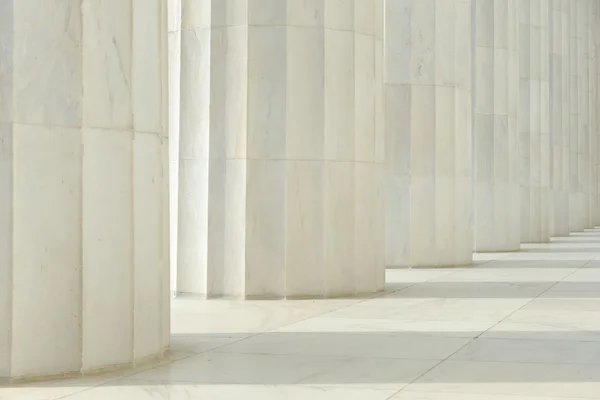 Pillars made of White Marble — Stock Photo, Image