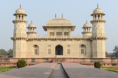 Agra Hindistan 'daki Itimad-ud-Daulah veya Baby Taj