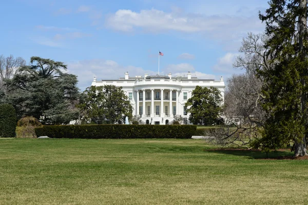 Офиційний сайт Білого дому США в зимовий період — стокове фото
