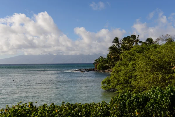 Pláž Kaanapali, turistická destinace Maui Hawaii — Stock fotografie