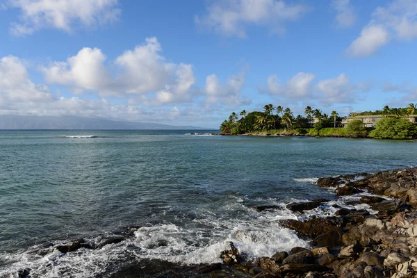 Пляж Каанапали, Гавайи Мауи — стоковое фото