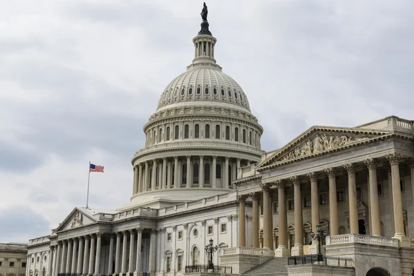 Capitol hill opbouw in washington dc — Stockfoto