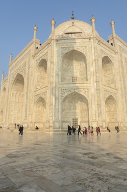 Taj Mahal Agra Hindistan 'da.