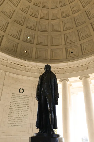 Jefferson 기념 동상 — 스톡 사진