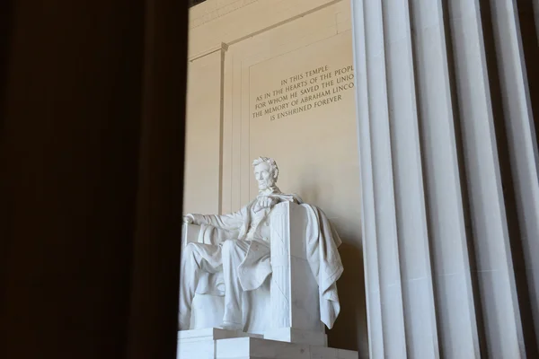 Lincoln minnesmärke i Washington DC — Stockfoto