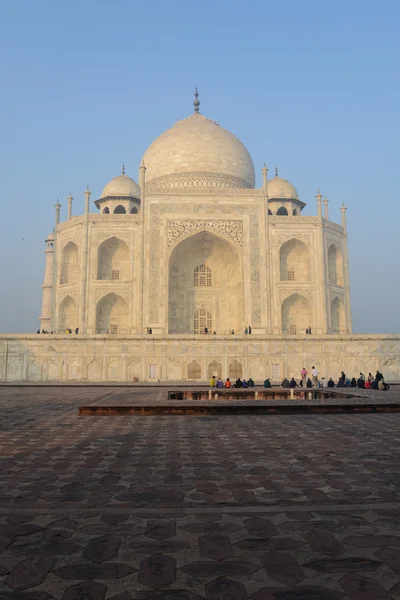 Taj Mahal dimineața — Fotografie, imagine de stoc