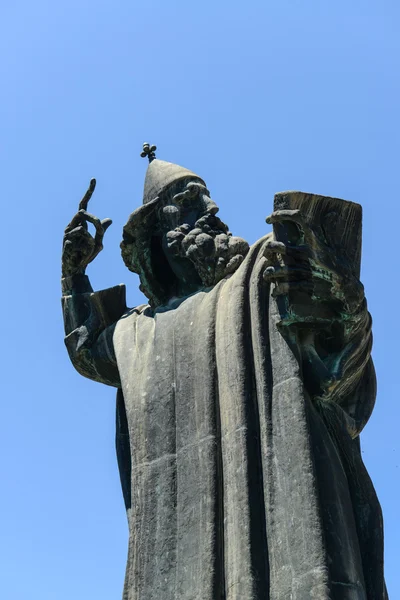 Άγαλμα του Γρηγόριος του nin σε split Κροατίας — Φωτογραφία Αρχείου