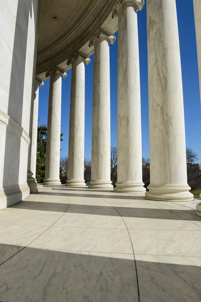 Säulen am Jefferson Memorial — Stockfoto