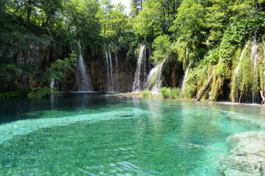 Hırvatistan milli park plitvice, şelaleler