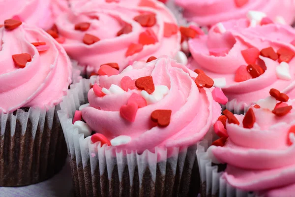 Roze cupcakes — Stockfoto