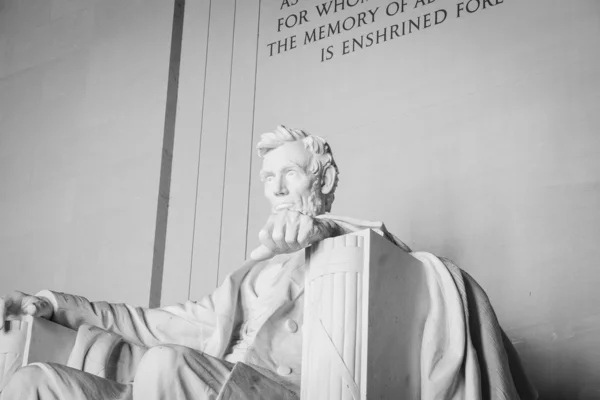 Lincolnův pomník ve Washingtonu DC — Stock fotografie