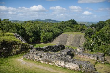 xunantunich Maya harabe Belize