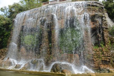 Castle hill şelale güzel Fransa