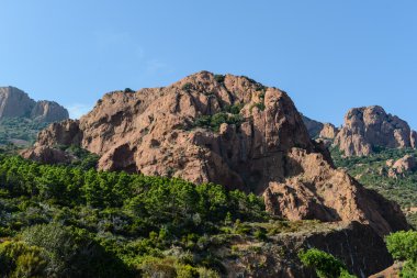 Estrel Mountains in Southern France