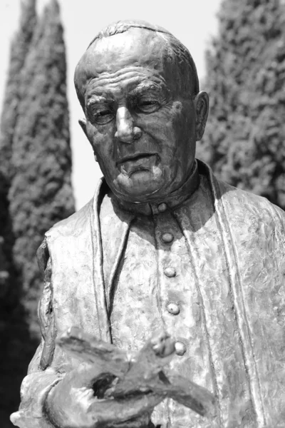 Statue of Pope John Paul II — Stock Photo, Image