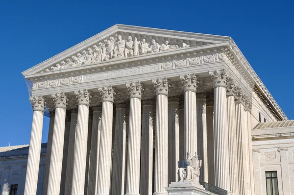 最高裁判所はワシントン dc での構築 — ストック写真
