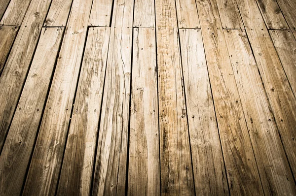 Wood Deck Background — Stockfoto