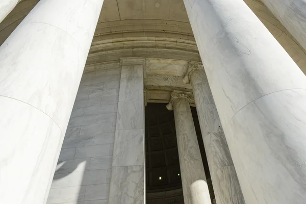 Ingresso al Jefferson Memorial di Washington DC — Foto Stock