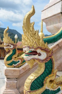 chalong temple phuket Tayland Dragons