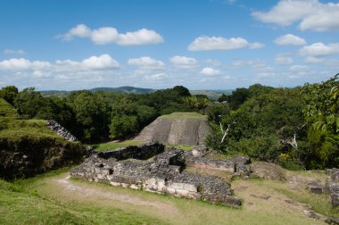 xunantunich Maya harabe Belize