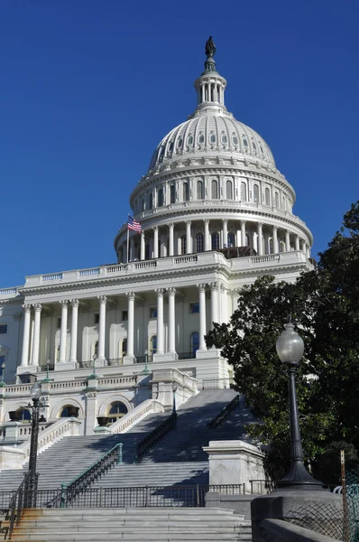 Capitol hill ve Washingtonu dc — Stock fotografie