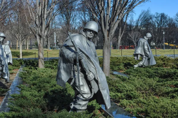 Memoriale di guerra coreano — Foto Stock