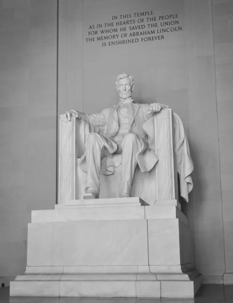 Monumento a Lincoln en Washington DC — Foto de Stock