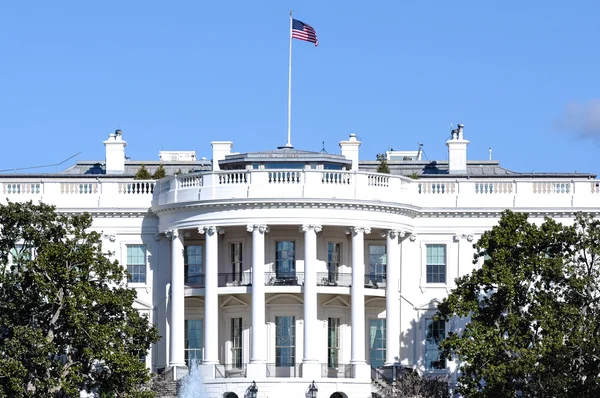 Das Weiße Haus in Washington DC — Stockfoto