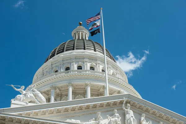 Sacramento Capitol Building na Califórnia — Fotografia de Stock