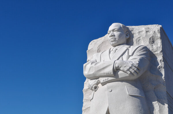 Martin Luther King Statue Royalty Free Stock Photos
