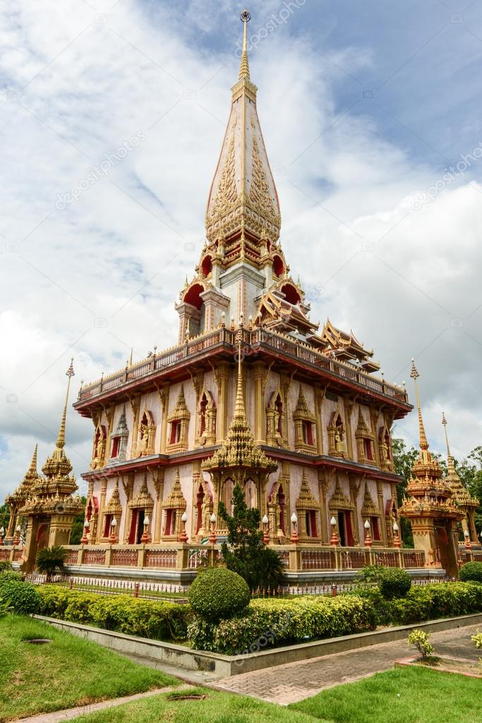 Wat Chalong in Phuket Thailand