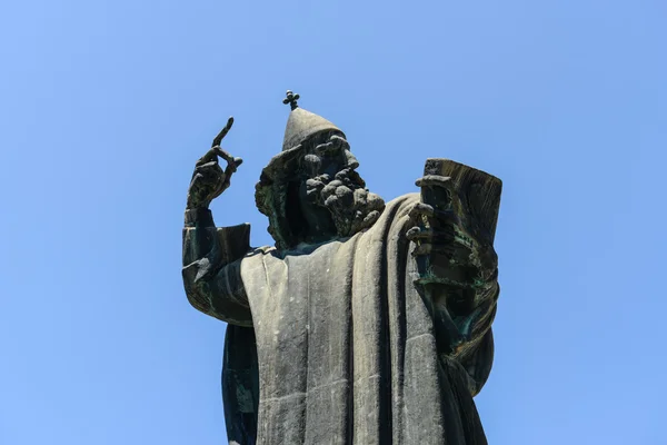 A Gregorius Split Horvátország Nin szobor — Stock Fotó