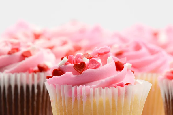 Cupcakes día de San Valentín —  Fotos de Stock