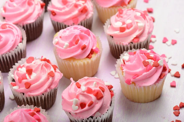 Valentines Day Cupcakes — Stock Photo, Image