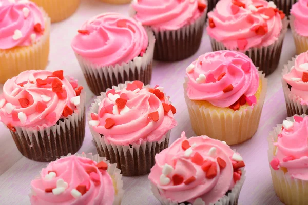 Valentinstag Cupcakes — Stockfoto