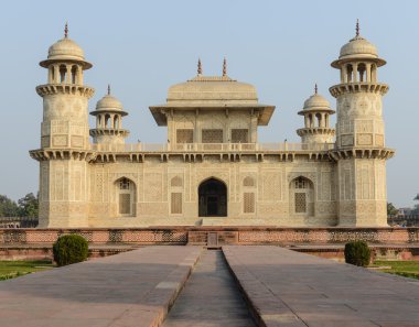 Agra Hindistan 'daki Itimad-ud-Daulah veya Baby Taj