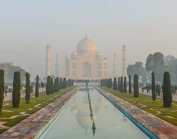 Taj Mahal en Agra India —  Fotos de Stock