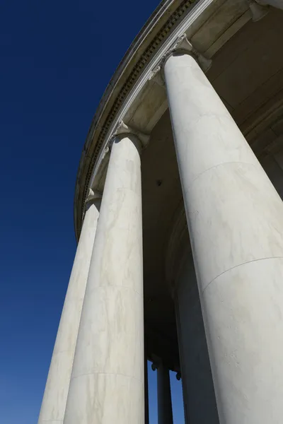 Pilares en el Jefferson Memorial en Washington DC — Foto de Stock