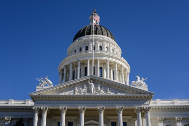 Sacramento'da California State Capitol binası