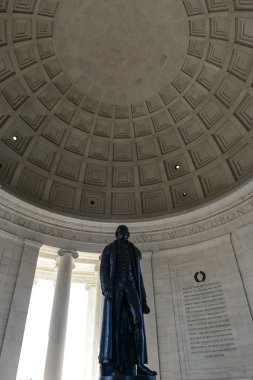 Thomas Jefferson Statue clipart