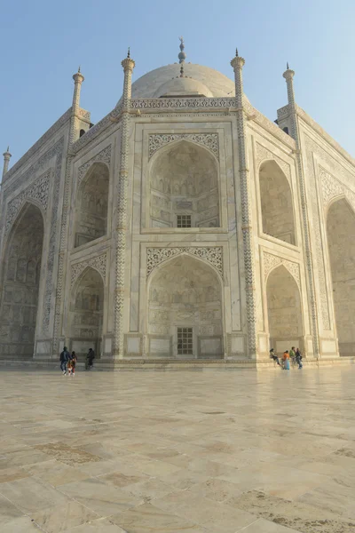 Gros plan du Taj Mahal à Agra Inde — Photo