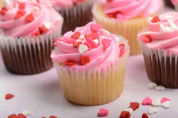ピンクのカップケーキ — ストック写真
