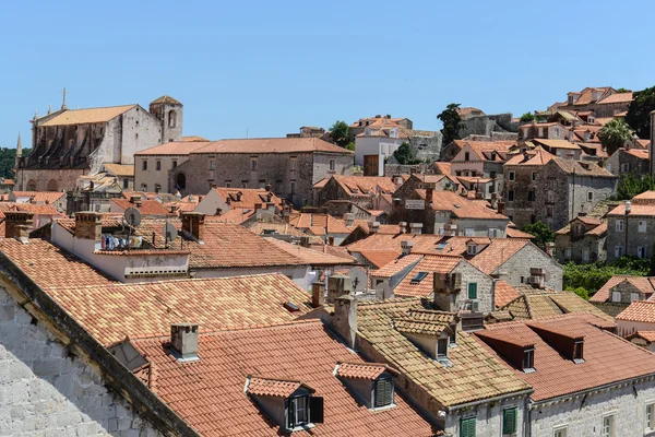 Casas en Dubrovnik Croacia — Foto de Stock