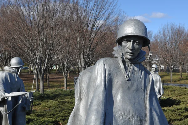 Memorial de la Guerra de Corea en Washington DC — Foto de Stock