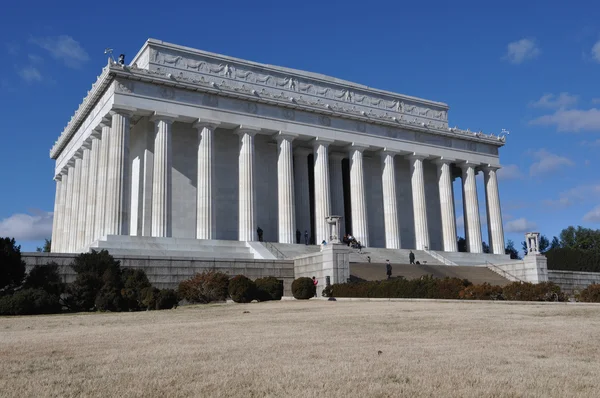 Lincolnův pomník ve Washingtonu DC — Stock fotografie