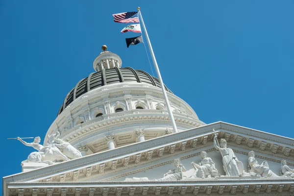 Sacramento capitol-byggnaden i Kalifornien — Stockfoto