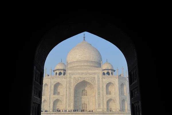 Taj Mahal in Agra Indien — Stockfoto